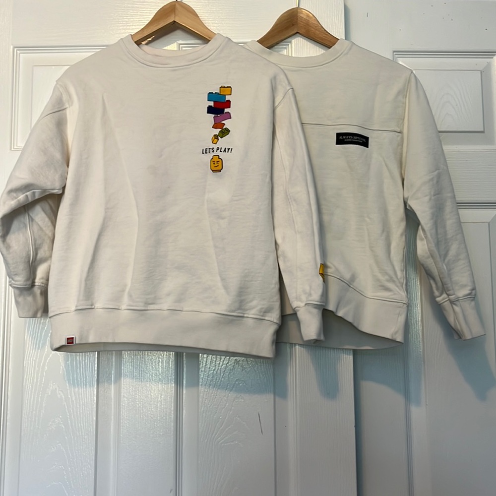 Bundle of 2 Boys Zara Crewneck Sweatshirts